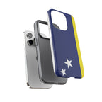 Curaçao Flag Tough Phone Case - Irie Blues Boutique