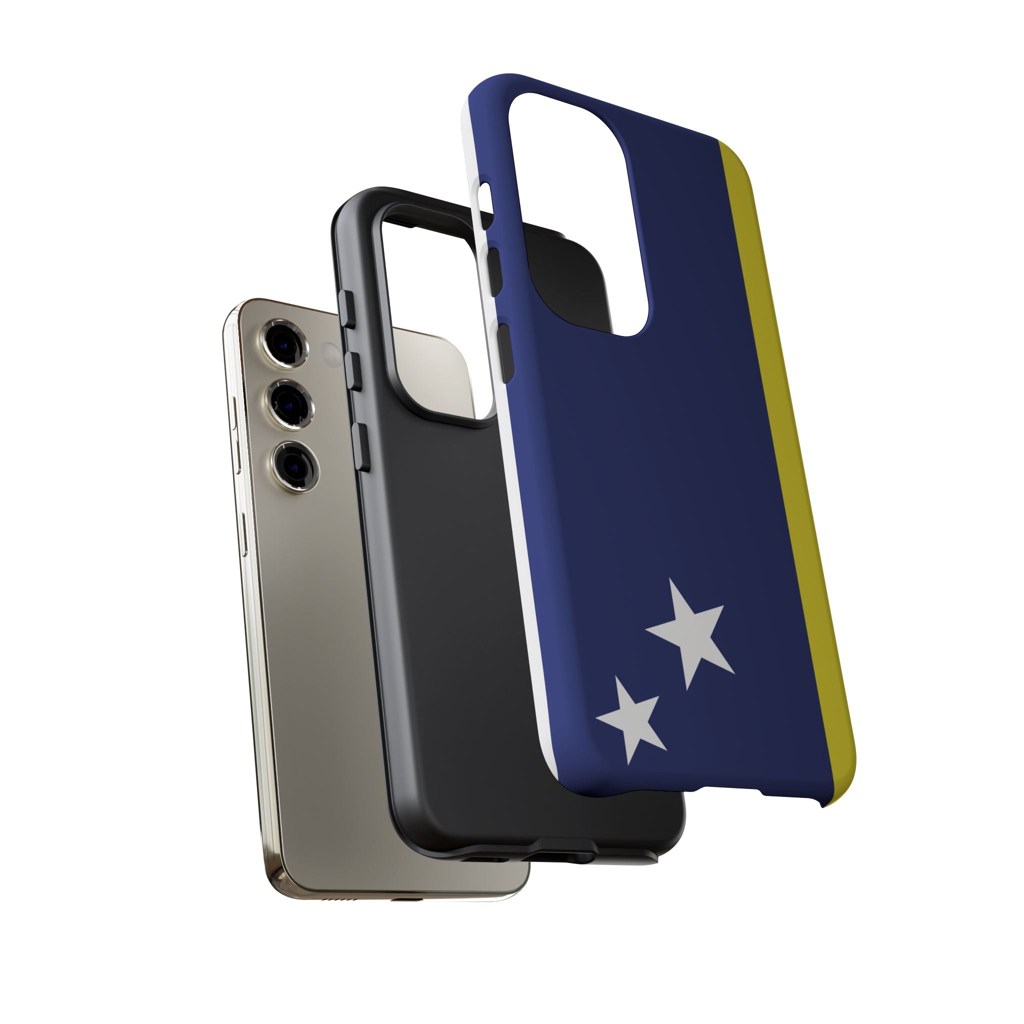 Curaçao Flag Tough Phone Case - Irie Blues Boutique