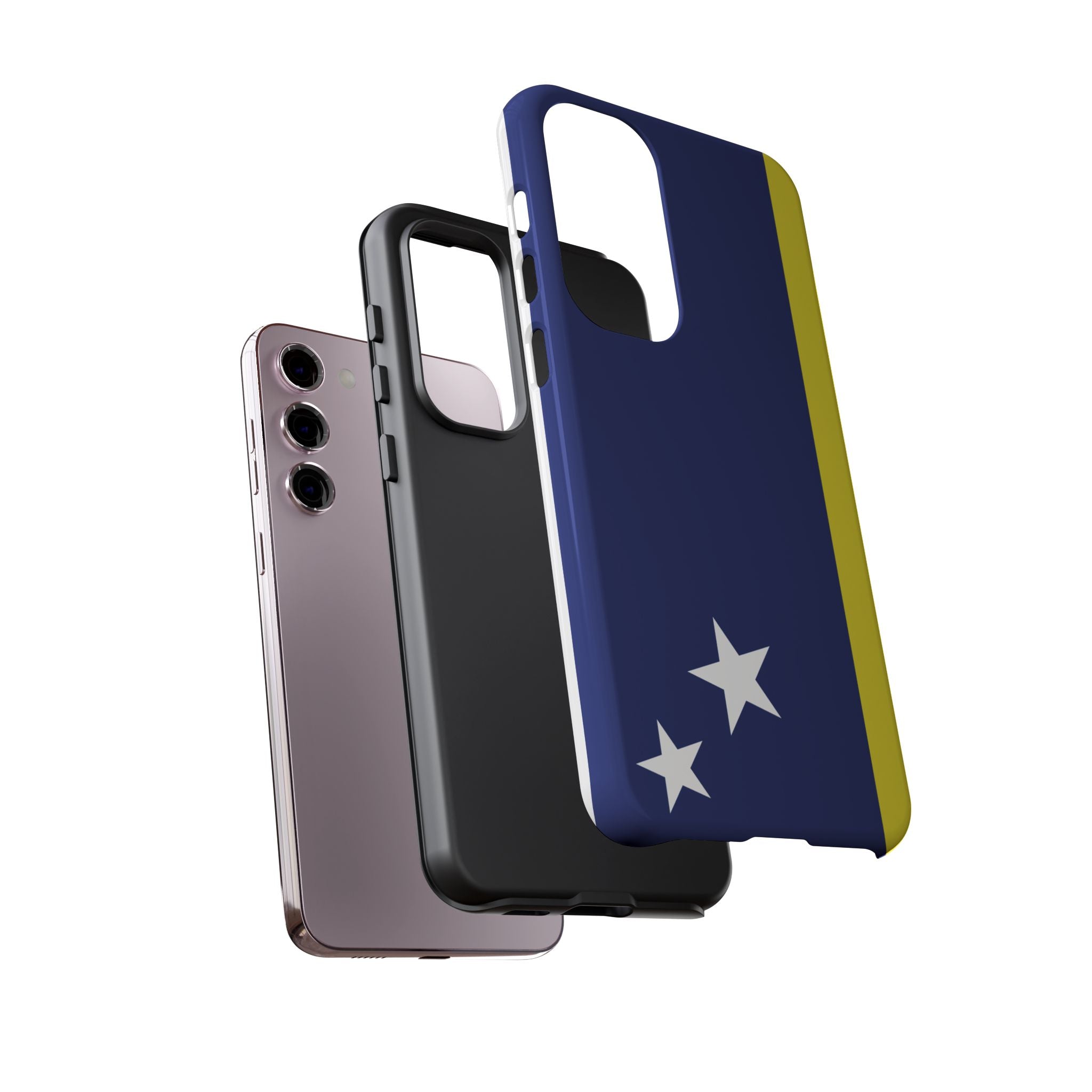 Curaçao Flag Tough Phone Case - Irie Blues Boutique