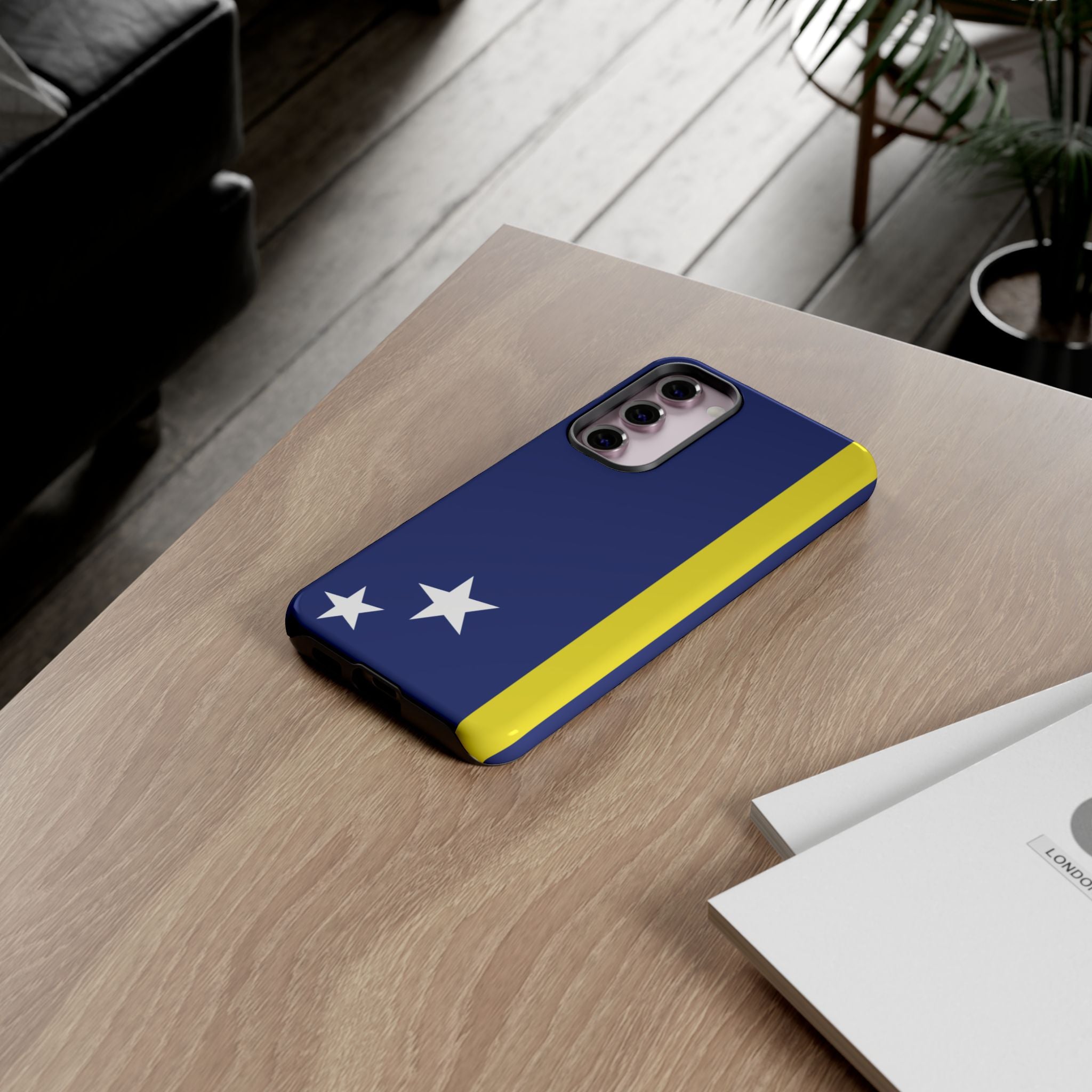 Curaçao Flag Tough Phone Case - Irie Blues Boutique