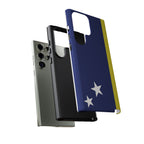 Curaçao Flag Tough Phone Case - Irie Blues Boutique