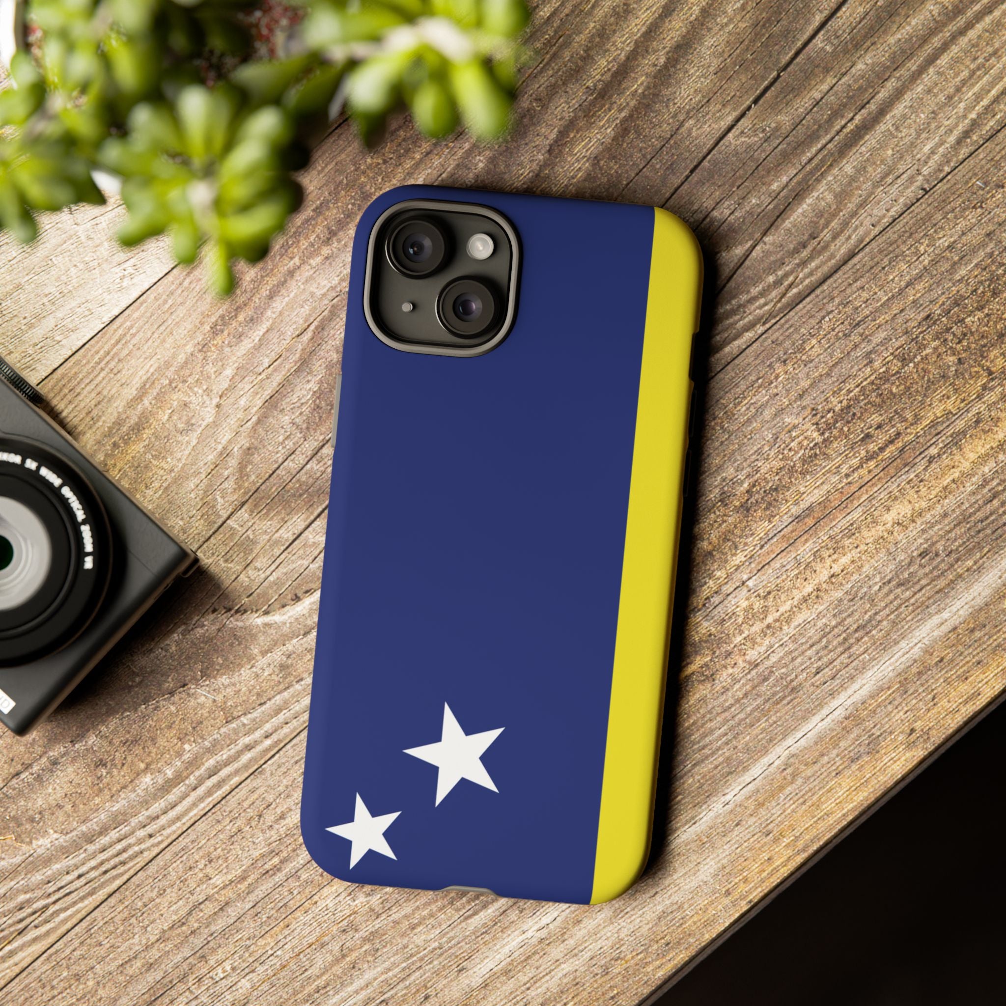 Curaçao Flag Tough Phone Case - Irie Blues Boutique