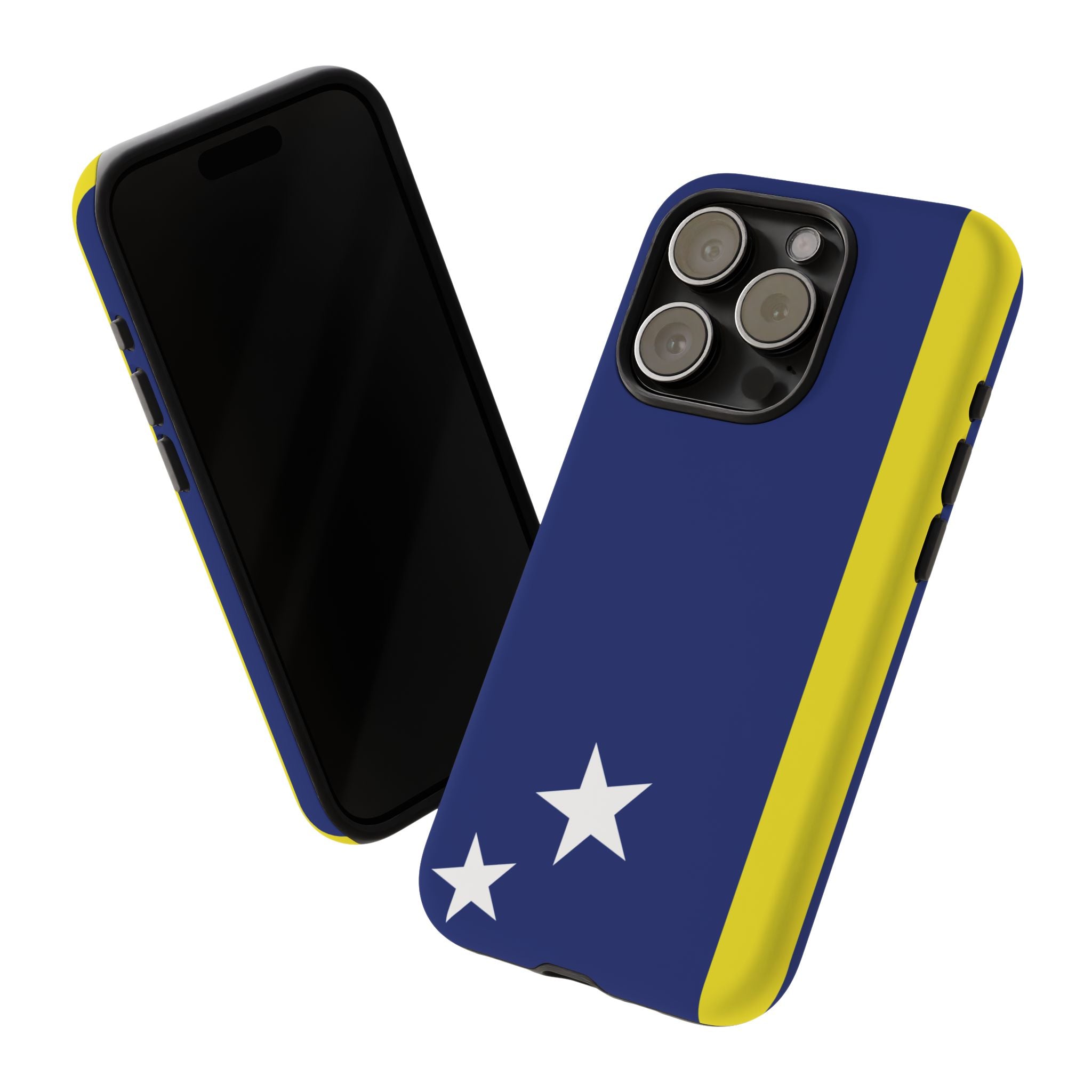 Curaçao Flag Tough Phone Case - Irie Blues Boutique