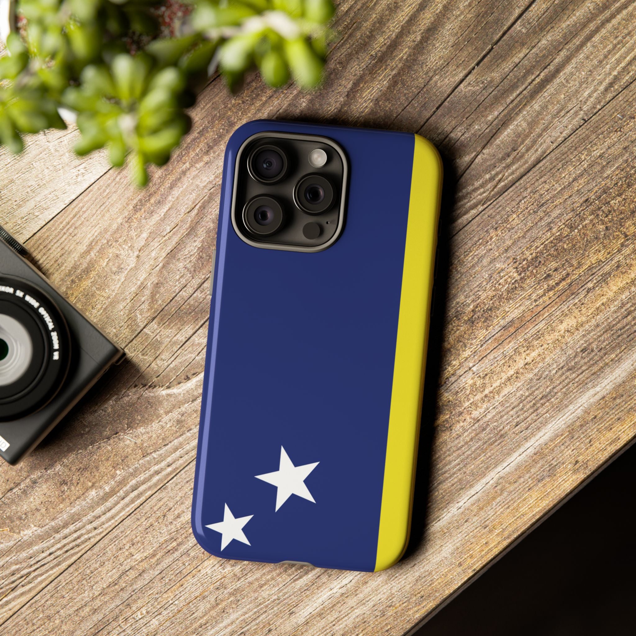 Curaçao Flag Tough Phone Case - Irie Blues Boutique