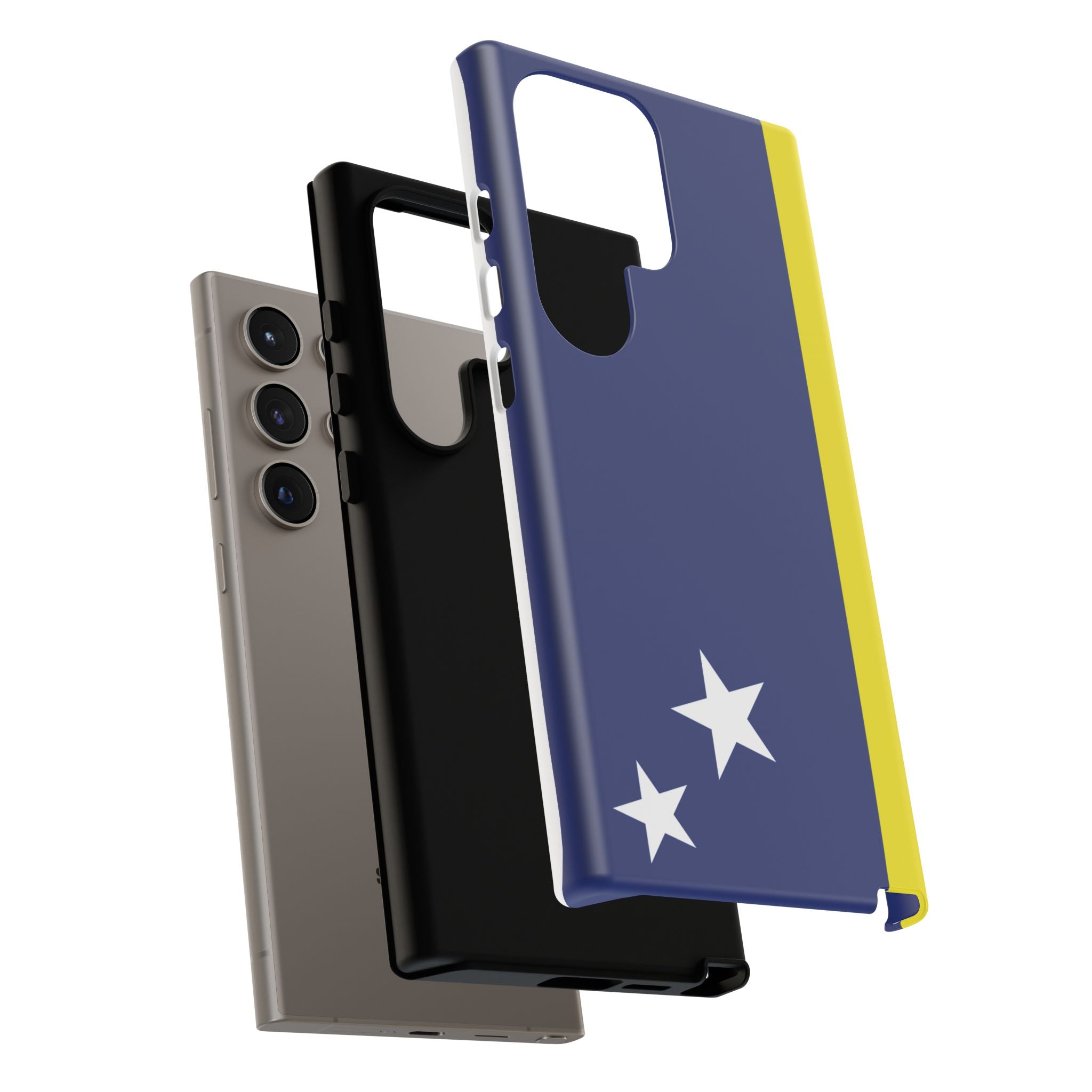 Curaçao Flag Tough Phone Case - Irie Blues Boutique
