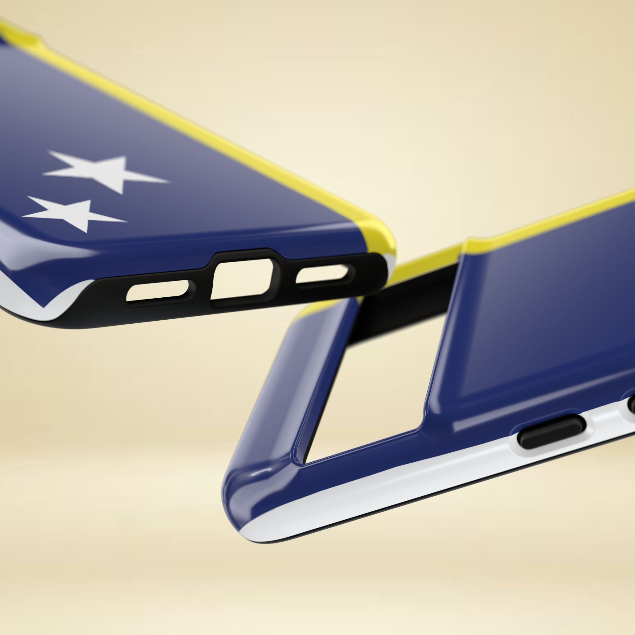 Curaçao Flag Tough Phone Case - Irie Blues Boutique