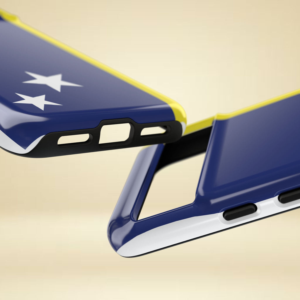 Curaçao Flag Tough Phone Case - Irie Blues Boutique