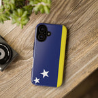 Curaçao Flag Tough Phone Case - Irie Blues Boutique