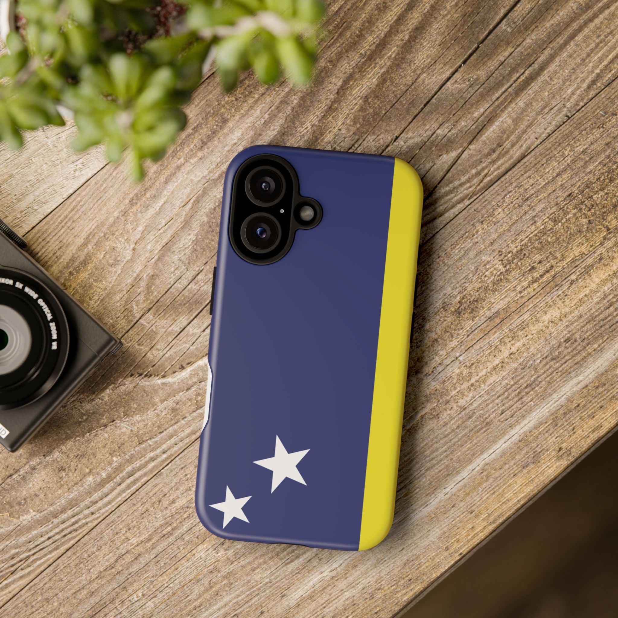 Curaçao Flag Tough Phone Case - Irie Blues Boutique