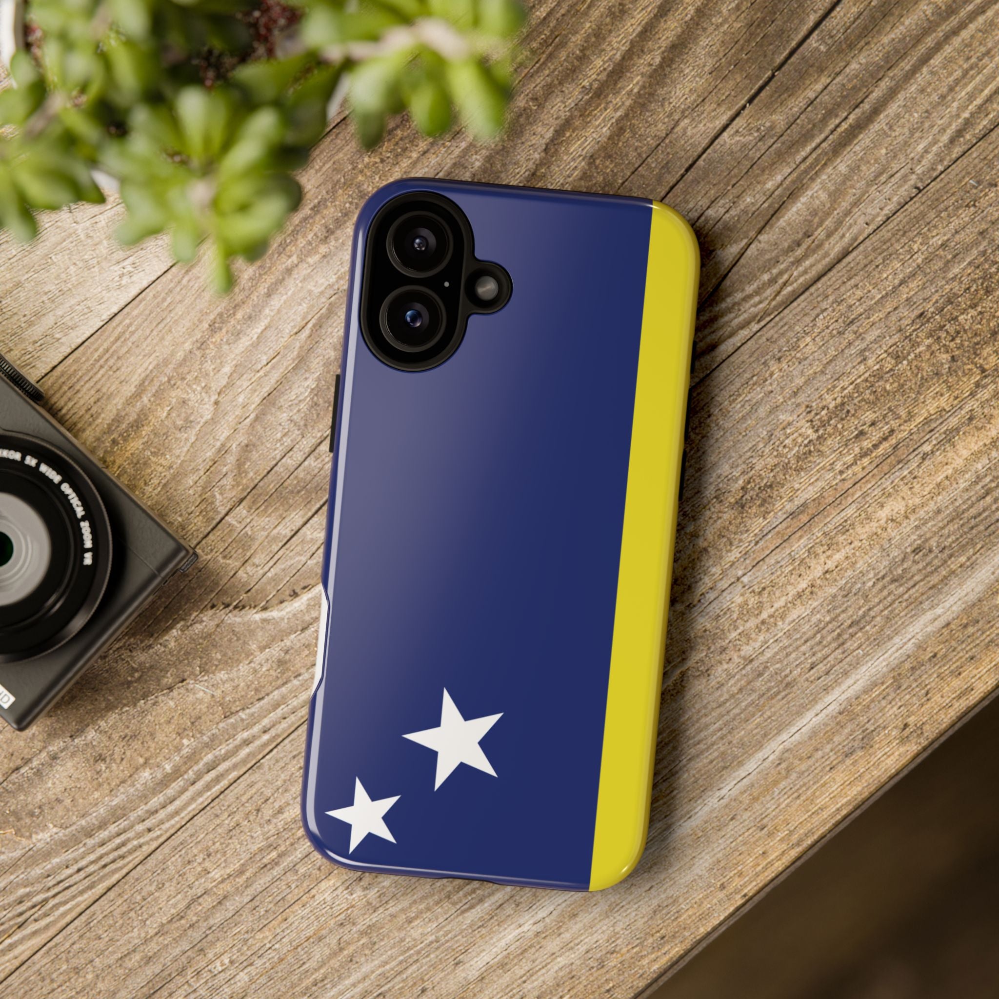 Curaçao Flag Tough Phone Case - Irie Blues Boutique