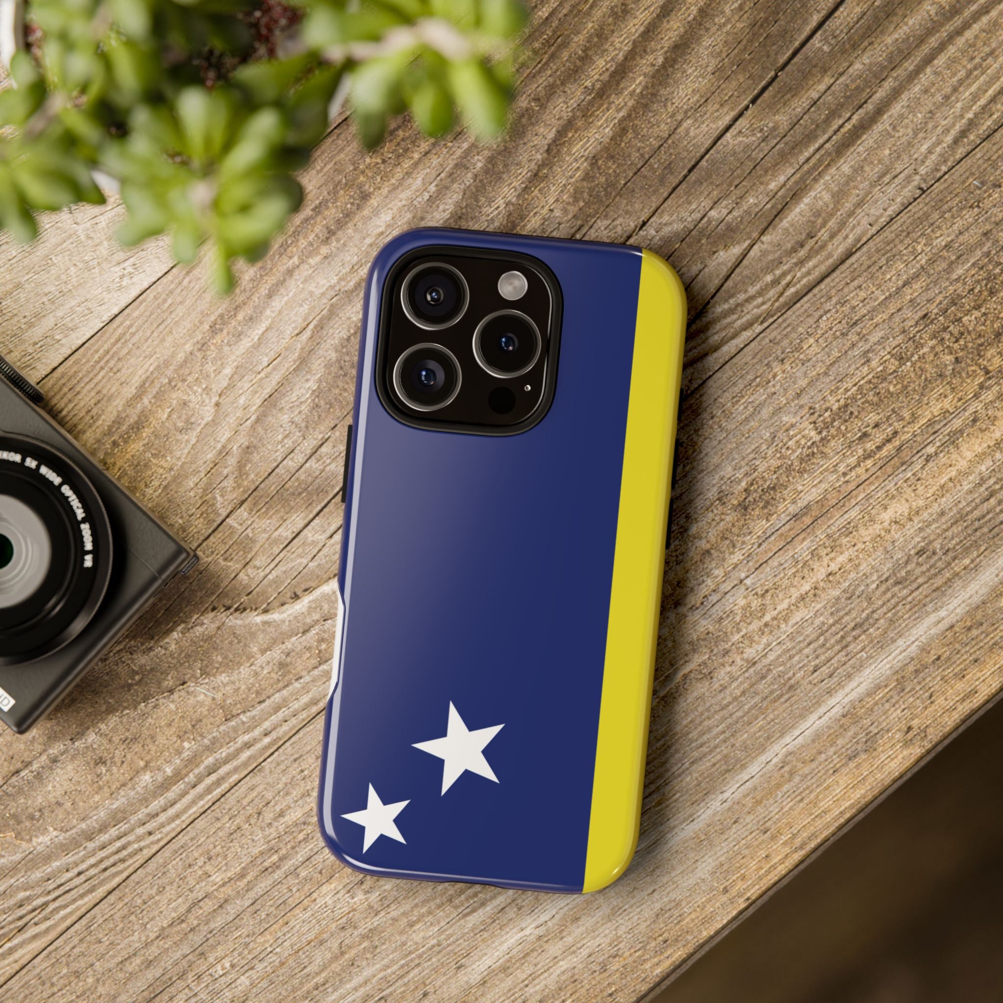 Curaçao Flag Tough Phone Case - Irie Blues Boutique