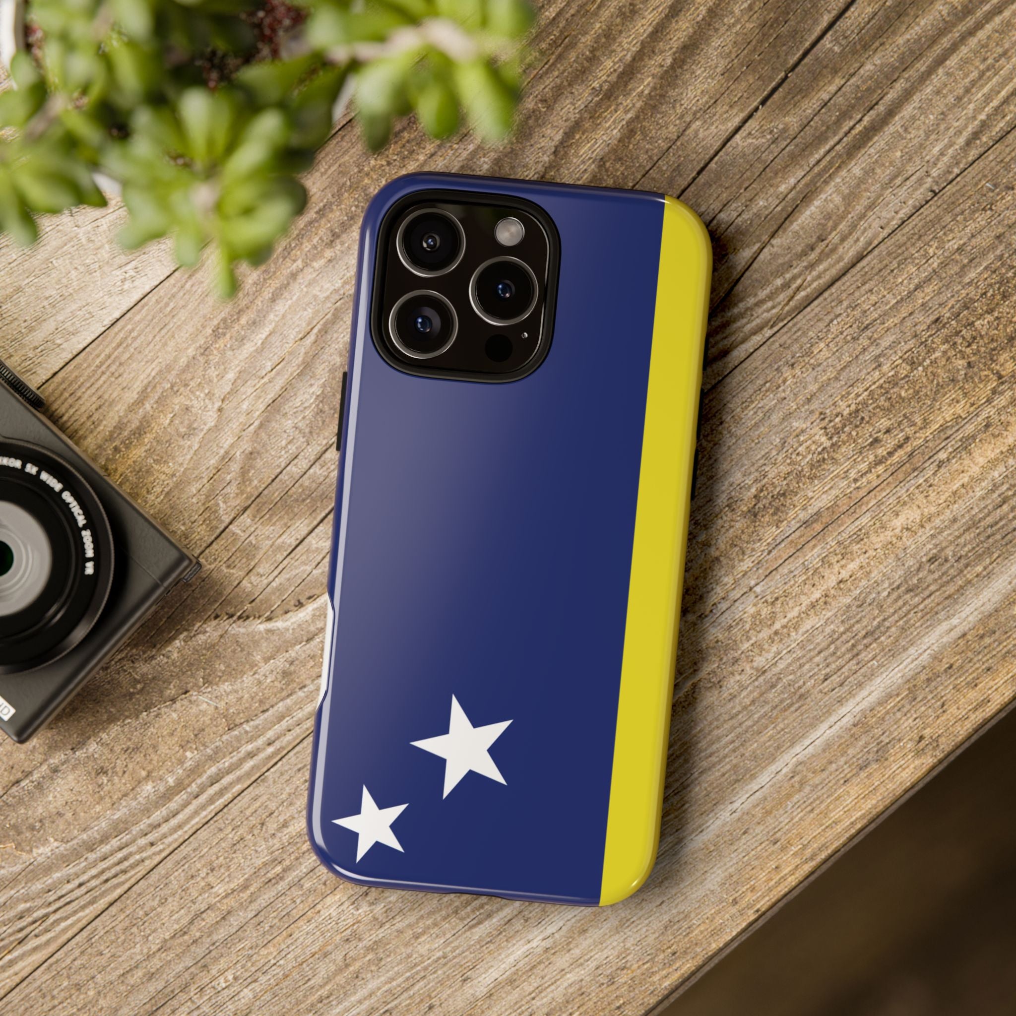 Curaçao Flag Tough Phone Case - Irie Blues Boutique