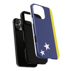 Curaçao Flag Tough Phone Case - Irie Blues Boutique