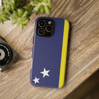 Curaçao Flag Tough Phone Case - Irie Blues Boutique