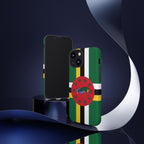 Dominica Flag Tough Phone Case - Irie Blues Boutique