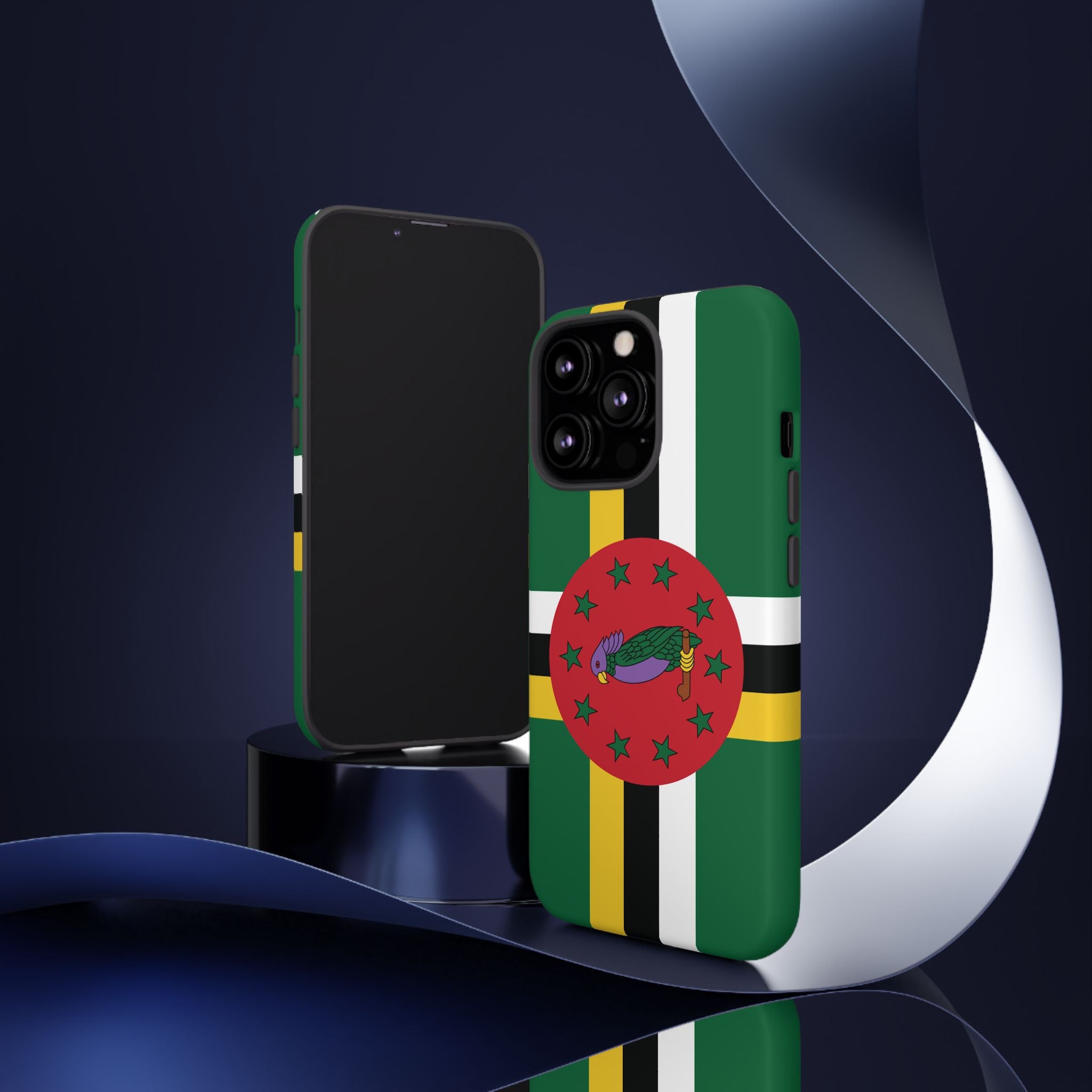 Dominica Flag Tough Phone Case - Irie Blues Boutique