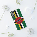 Dominica Flag Tough Phone Case - Irie Blues Boutique