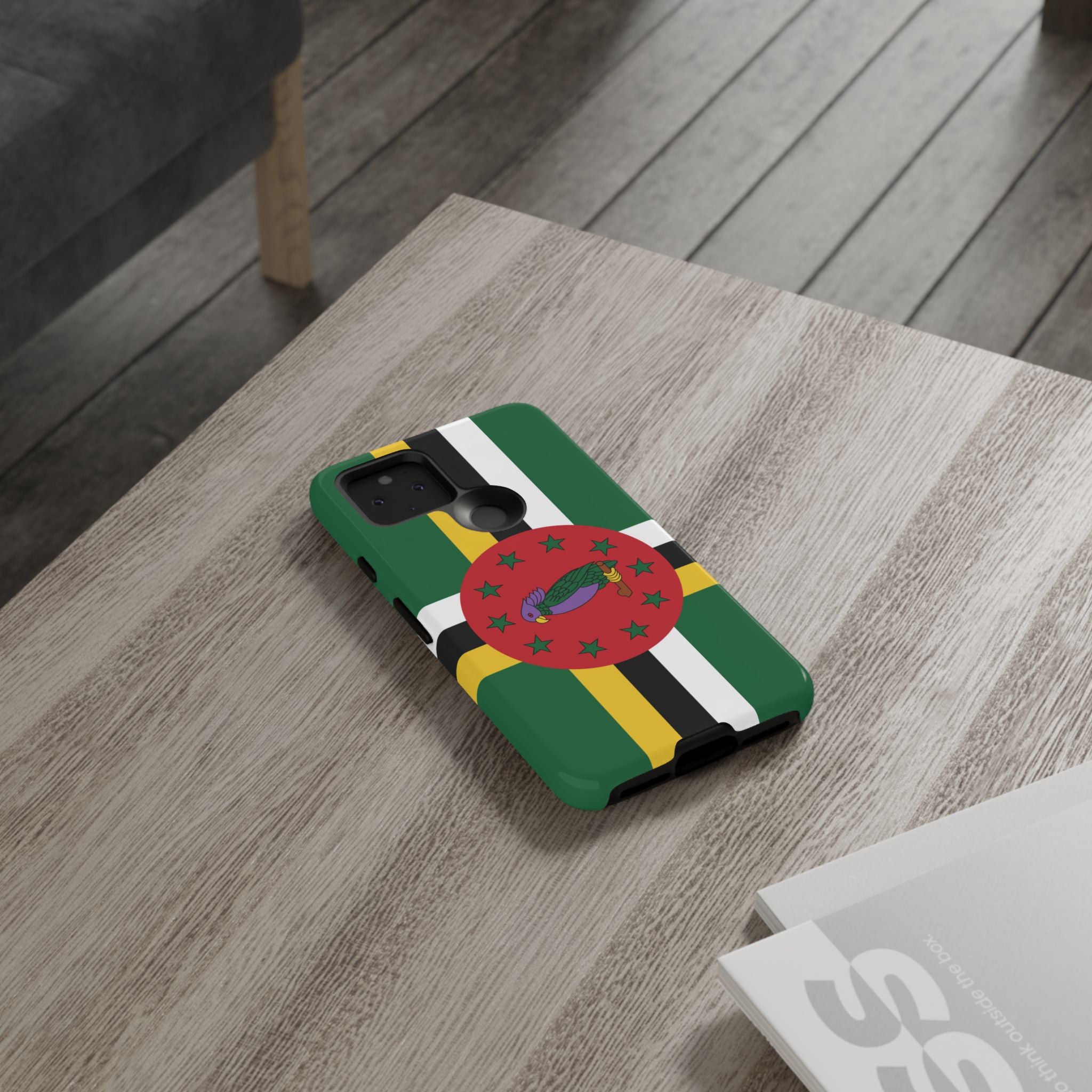 Dominica Flag Tough Phone Case - Irie Blues Boutique