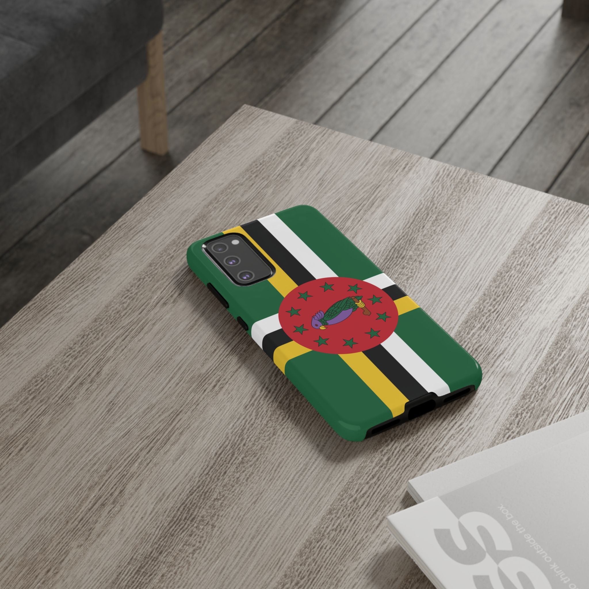 Dominica Flag Tough Phone Case - Irie Blues Boutique