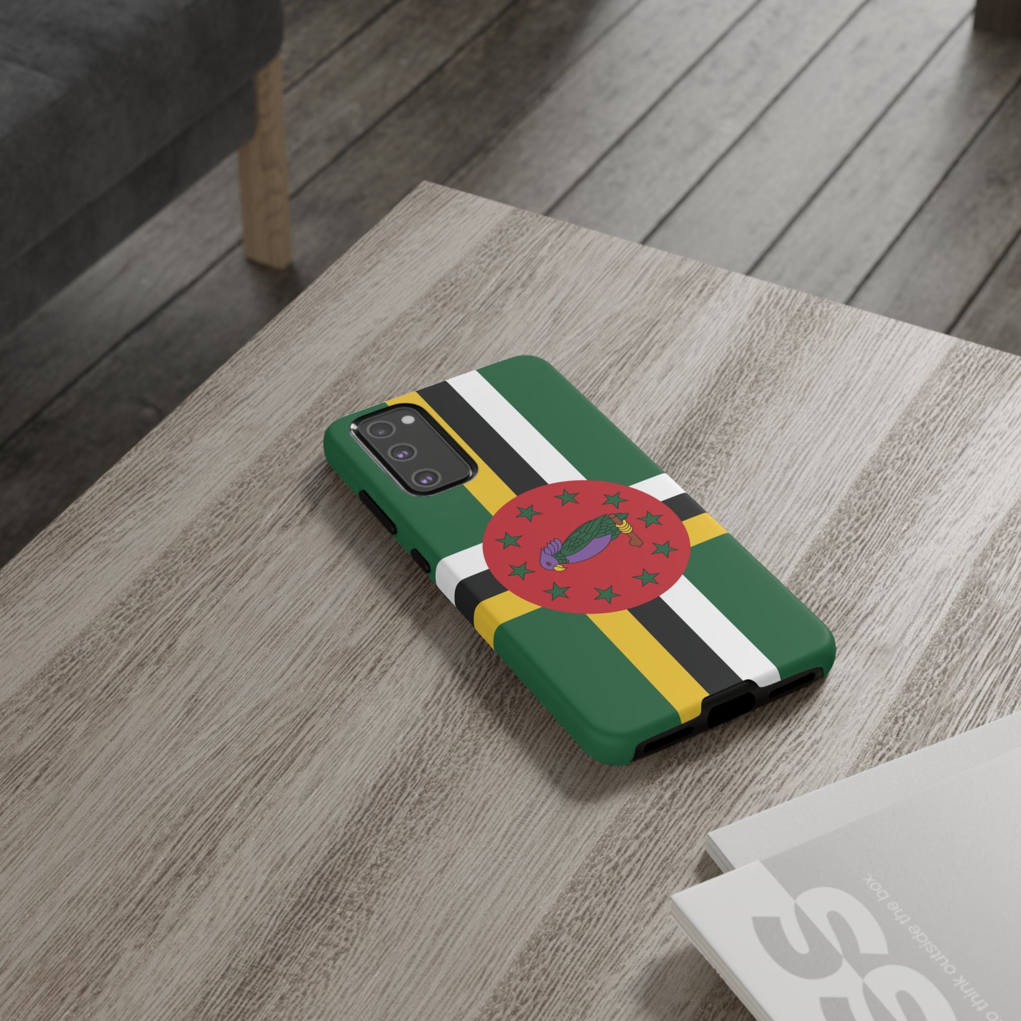 Dominica Flag Tough Phone Case - Irie Blues Boutique