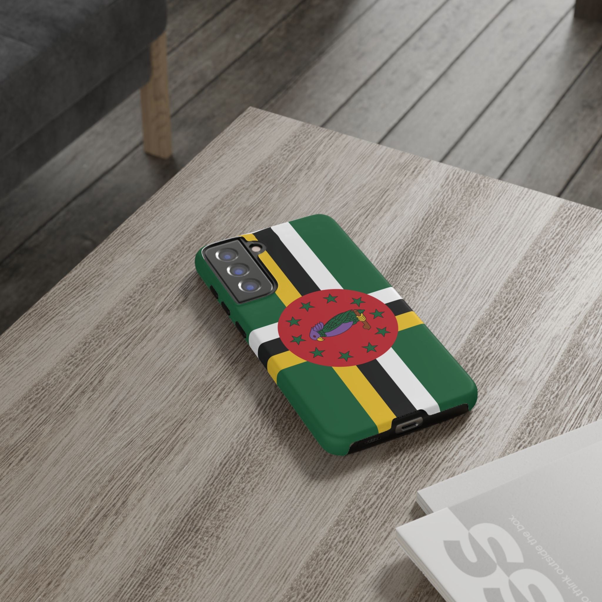 Dominica Flag Tough Phone Case - Irie Blues Boutique