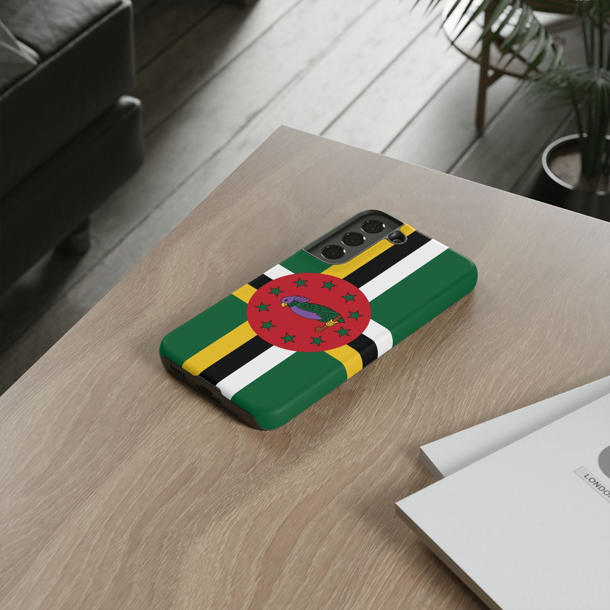 Dominica Flag Tough Phone Case - Irie Blues Boutique