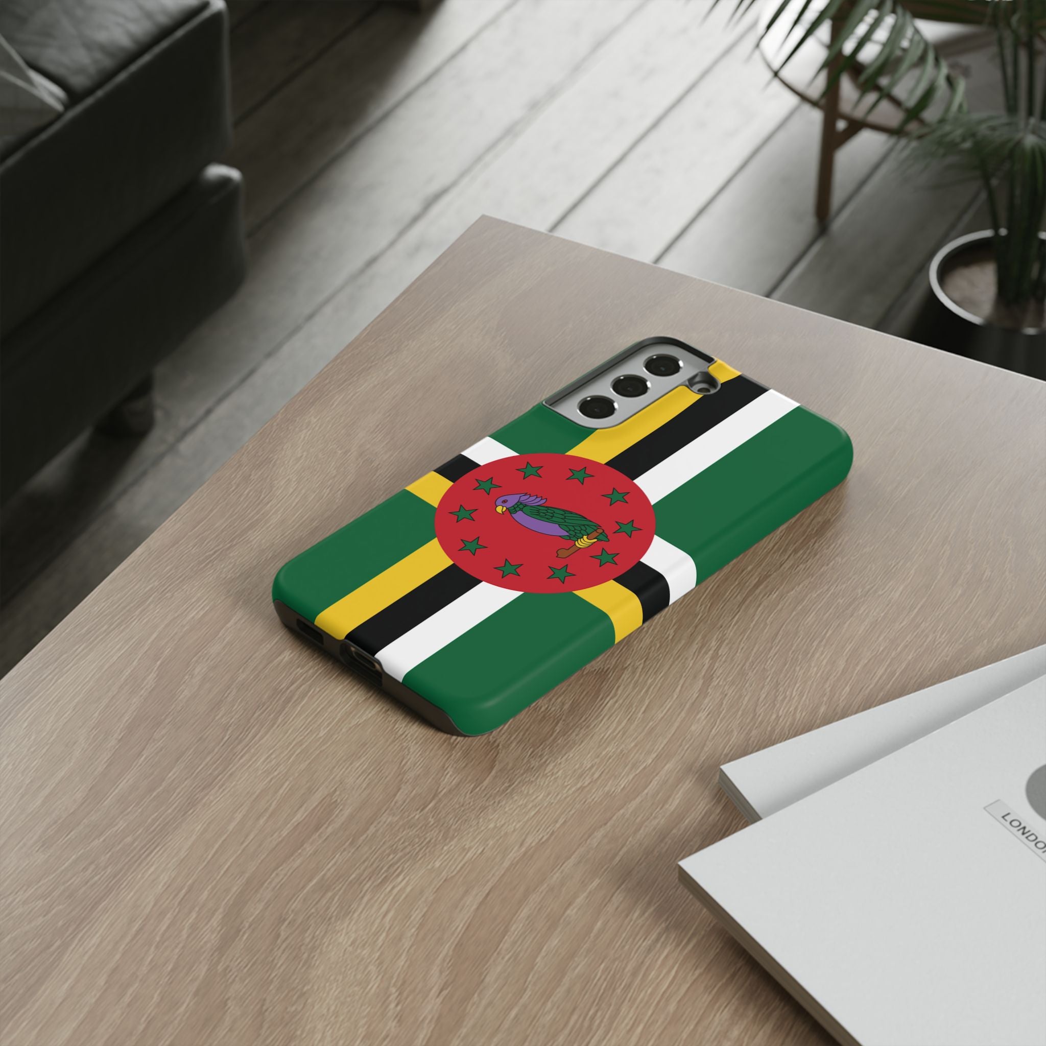 Dominica Flag Tough Phone Case - Irie Blues Boutique