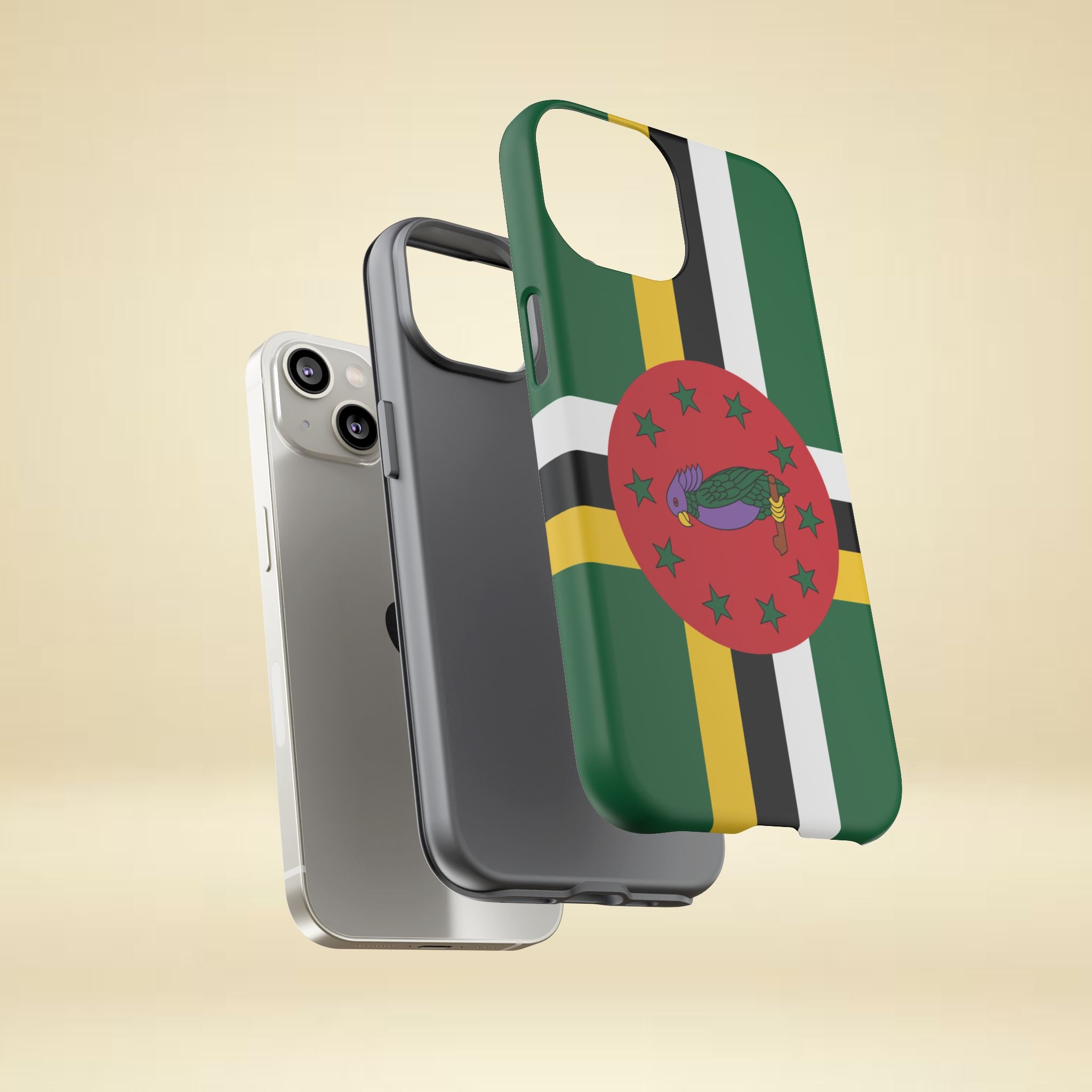 Dominica Flag Tough Phone Case - Irie Blues Boutique