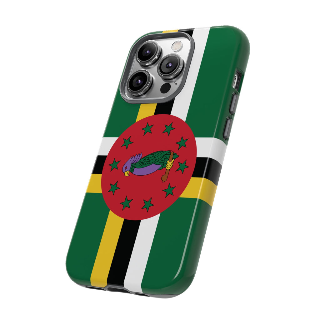 Dominica Flag Tough Phone Case - Irie Blues Boutique