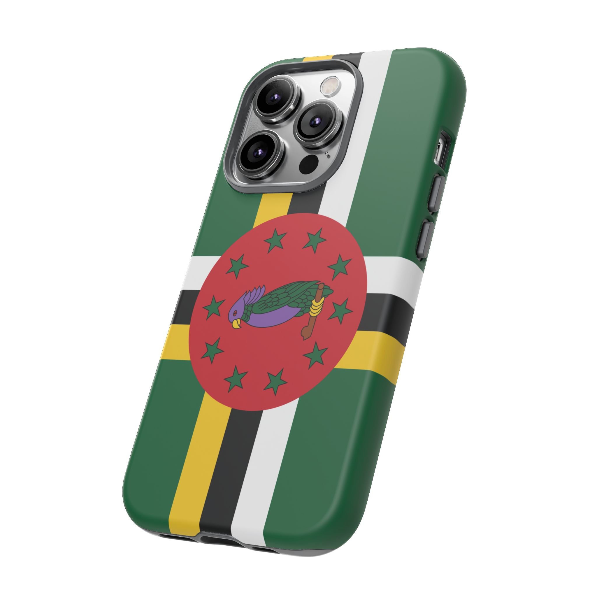 Dominica Flag Tough Phone Case - Irie Blues Boutique