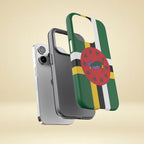 Dominica Flag Tough Phone Case - Irie Blues Boutique