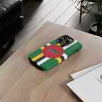 Dominica Flag Tough Phone Case - Irie Blues Boutique