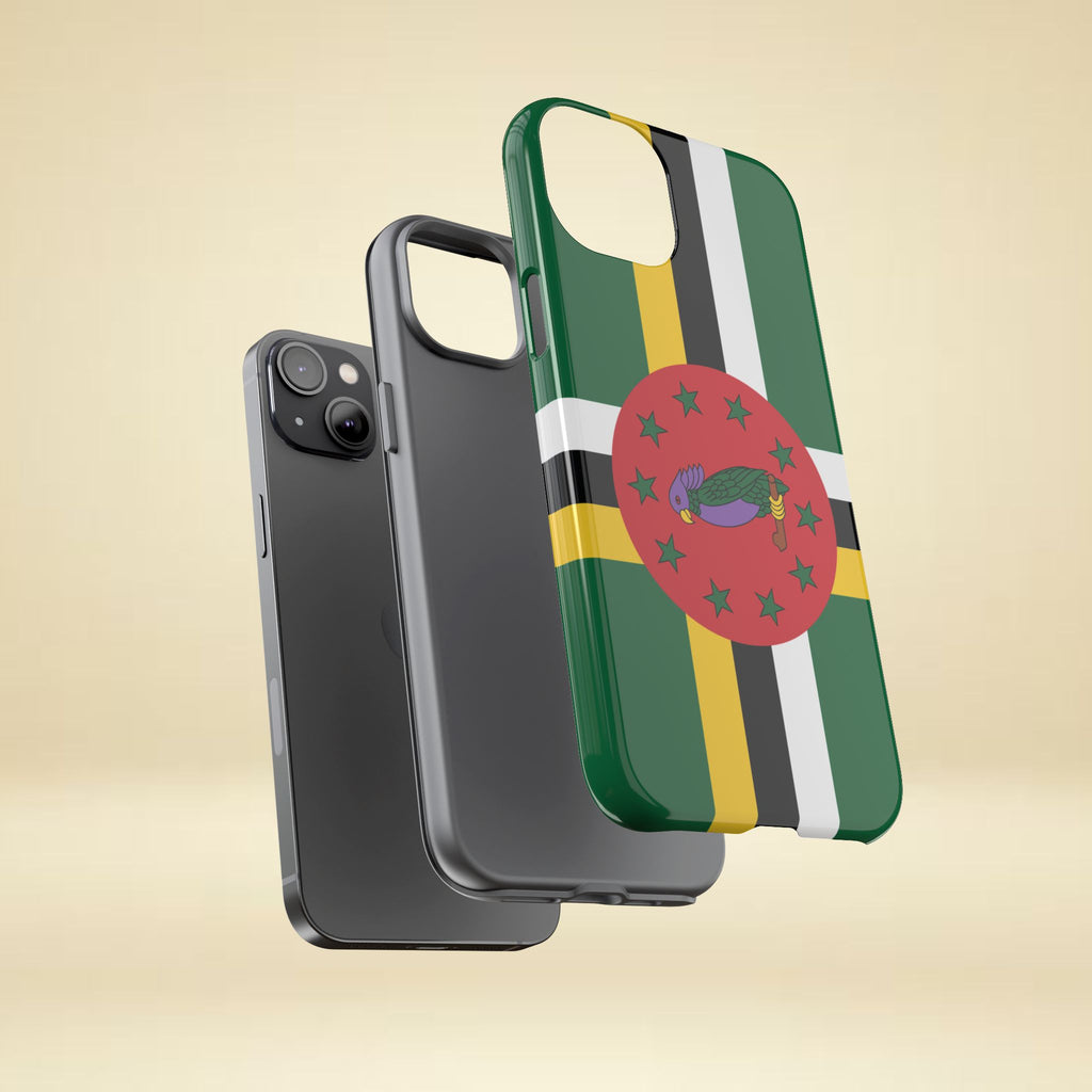Dominica Flag Tough Phone Case - Irie Blues Boutique