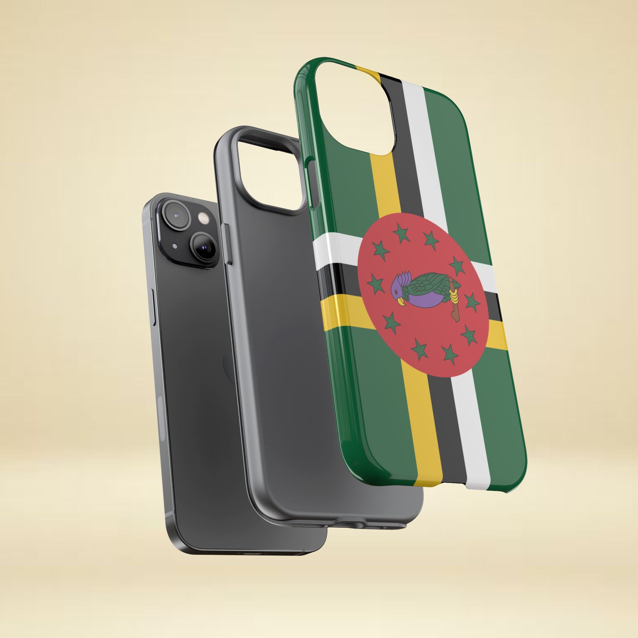 Dominica Flag Tough Phone Case - Irie Blues Boutique