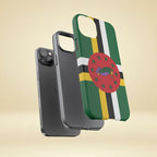 Dominica Flag Tough Phone Case - Irie Blues Boutique