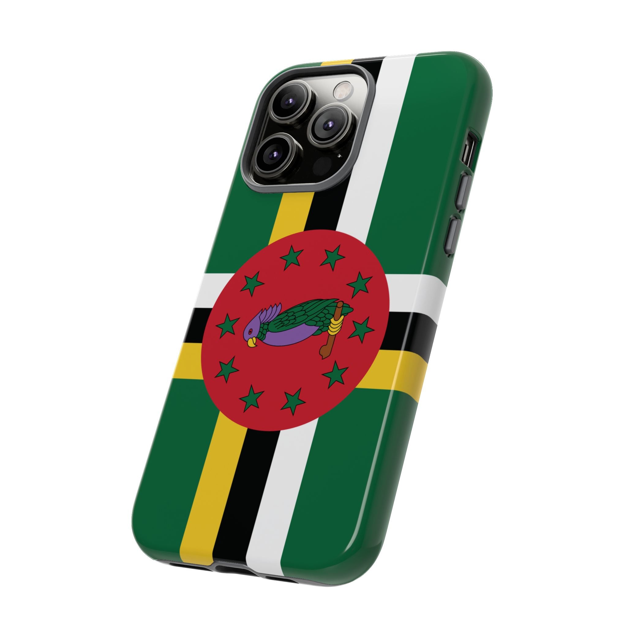 Dominica Flag Tough Phone Case - Irie Blues Boutique