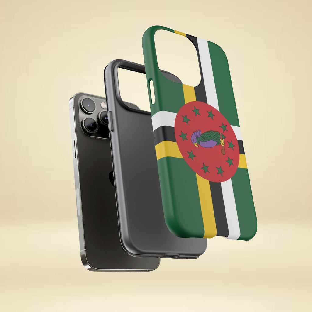 Dominica Flag Tough Phone Case - Irie Blues Boutique