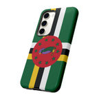 Dominica Flag Tough Phone Case - Irie Blues Boutique