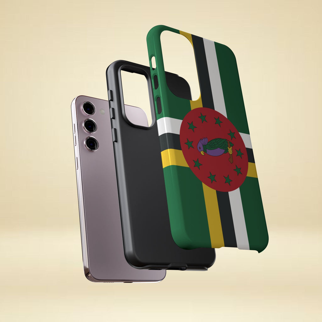 Dominica Flag Tough Phone Case - Irie Blues Boutique