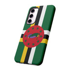 Dominica Flag Tough Phone Case - Irie Blues Boutique