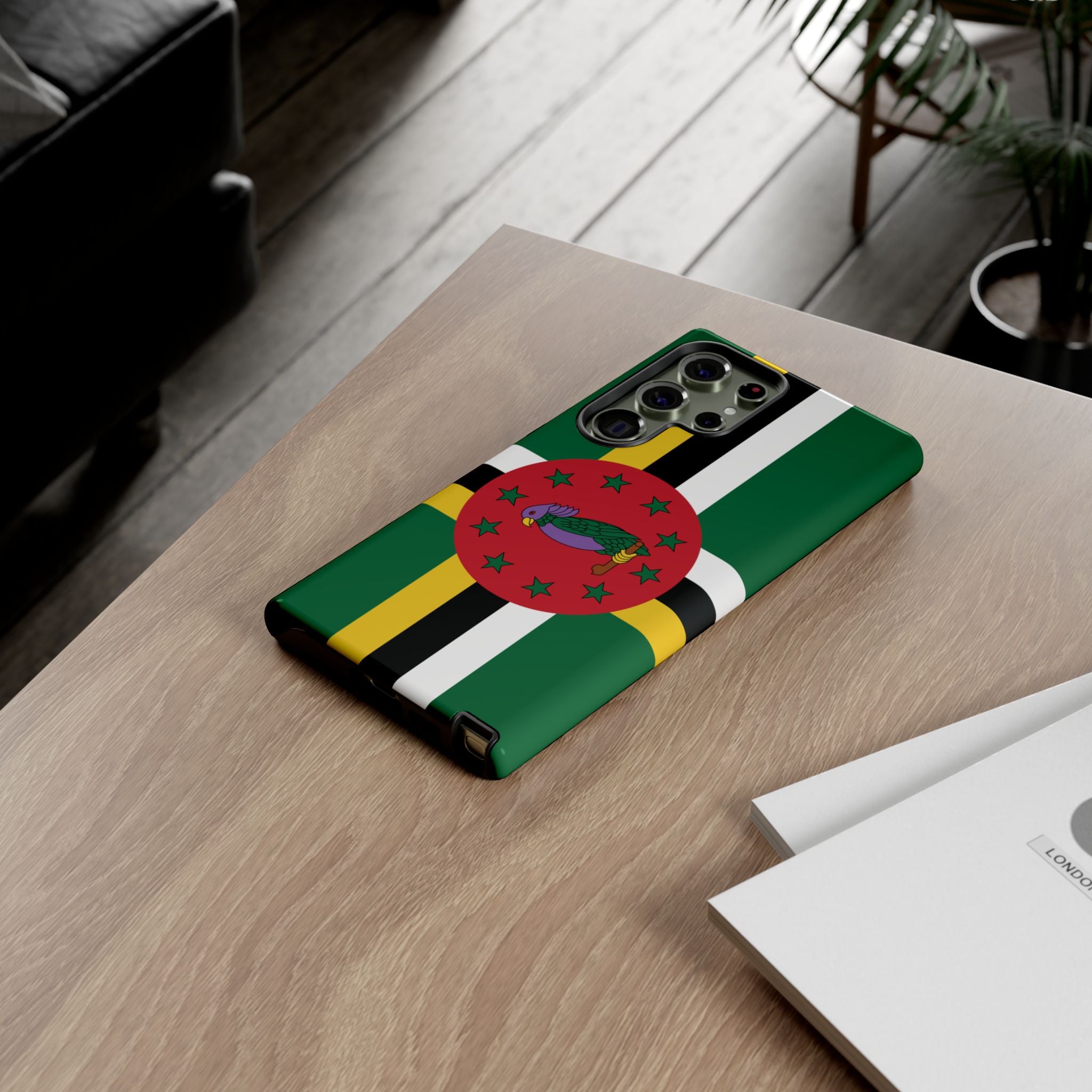 Dominica Flag Tough Phone Case - Irie Blues Boutique
