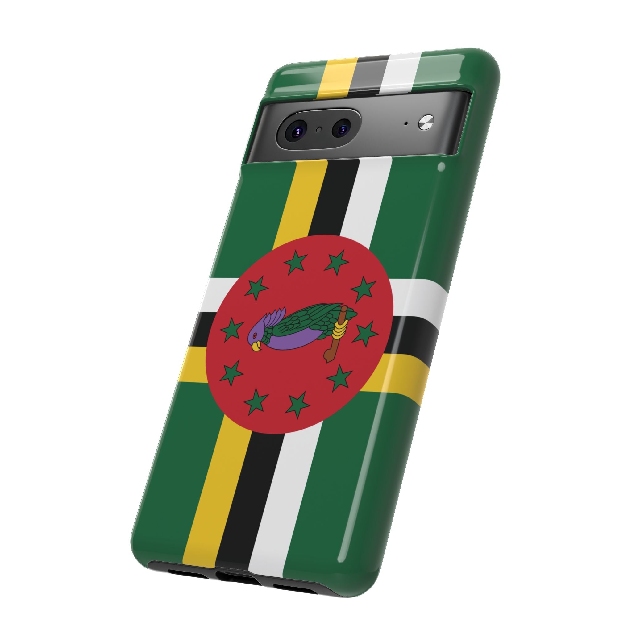 Dominica Flag Tough Phone Case - Irie Blues Boutique