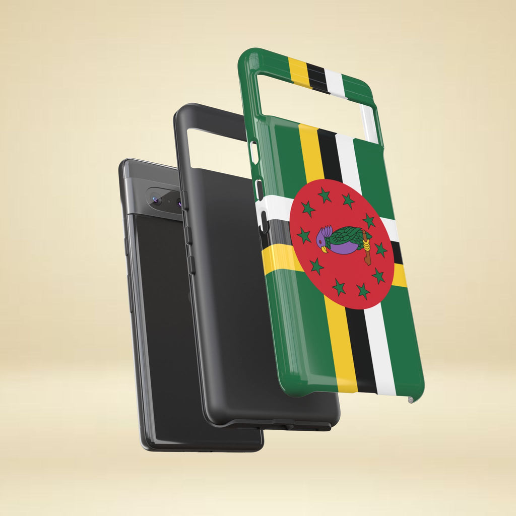 Dominica Flag Tough Phone Case - Irie Blues Boutique