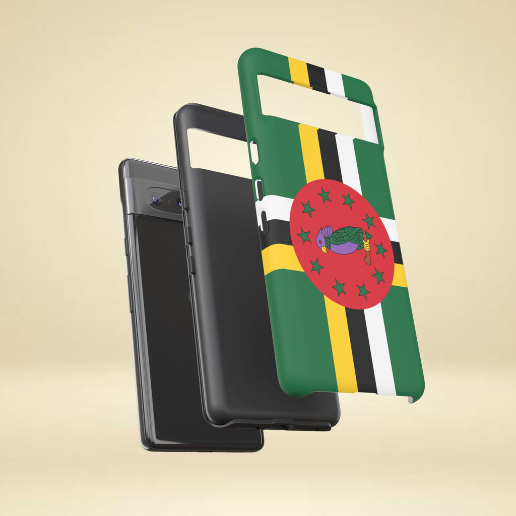 Dominica Flag Tough Phone Case - Irie Blues Boutique