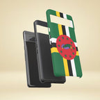 Dominica Flag Tough Phone Case - Irie Blues Boutique