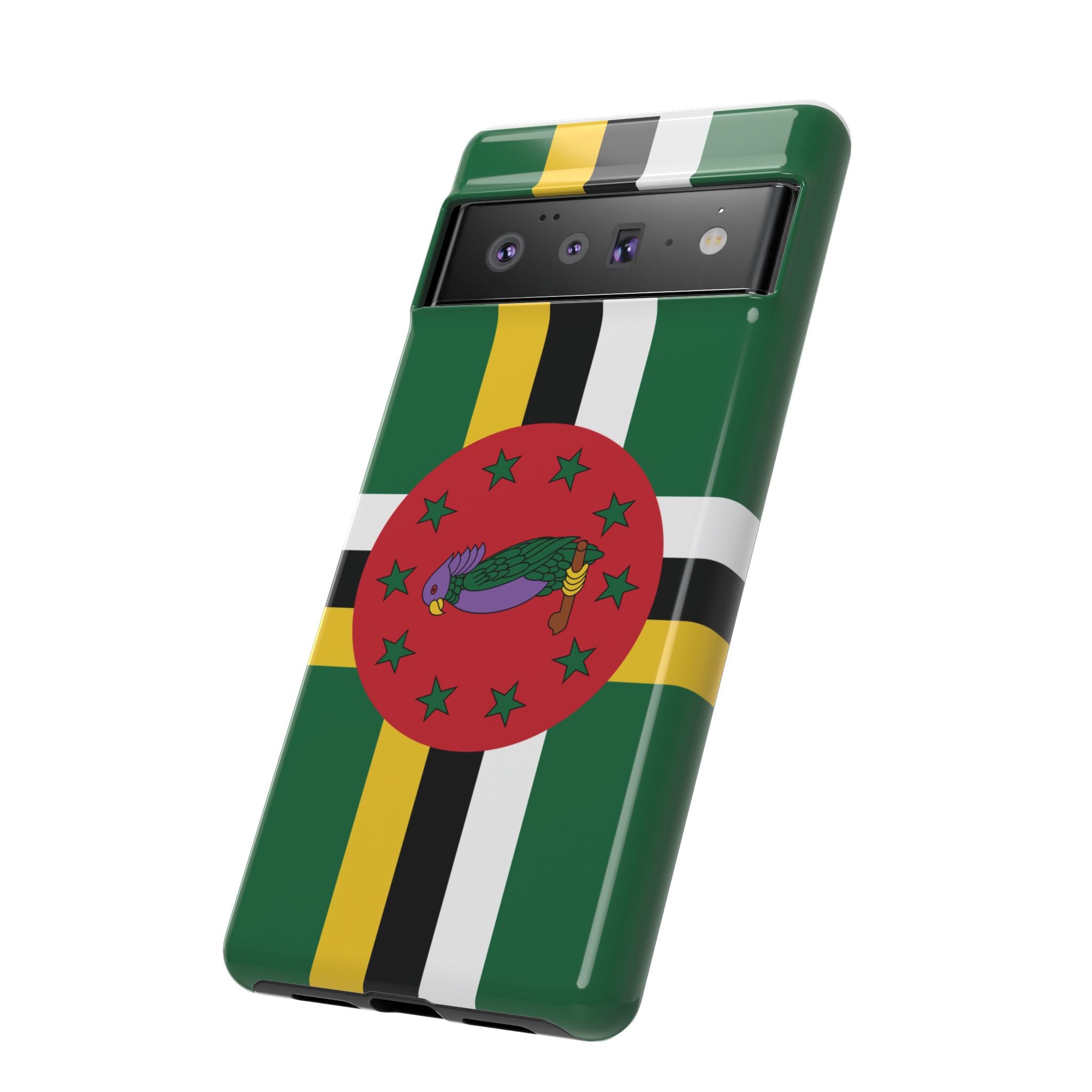 Dominica Flag Tough Phone Case - Irie Blues Boutique