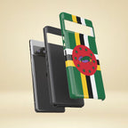 Dominica Flag Tough Phone Case - Irie Blues Boutique