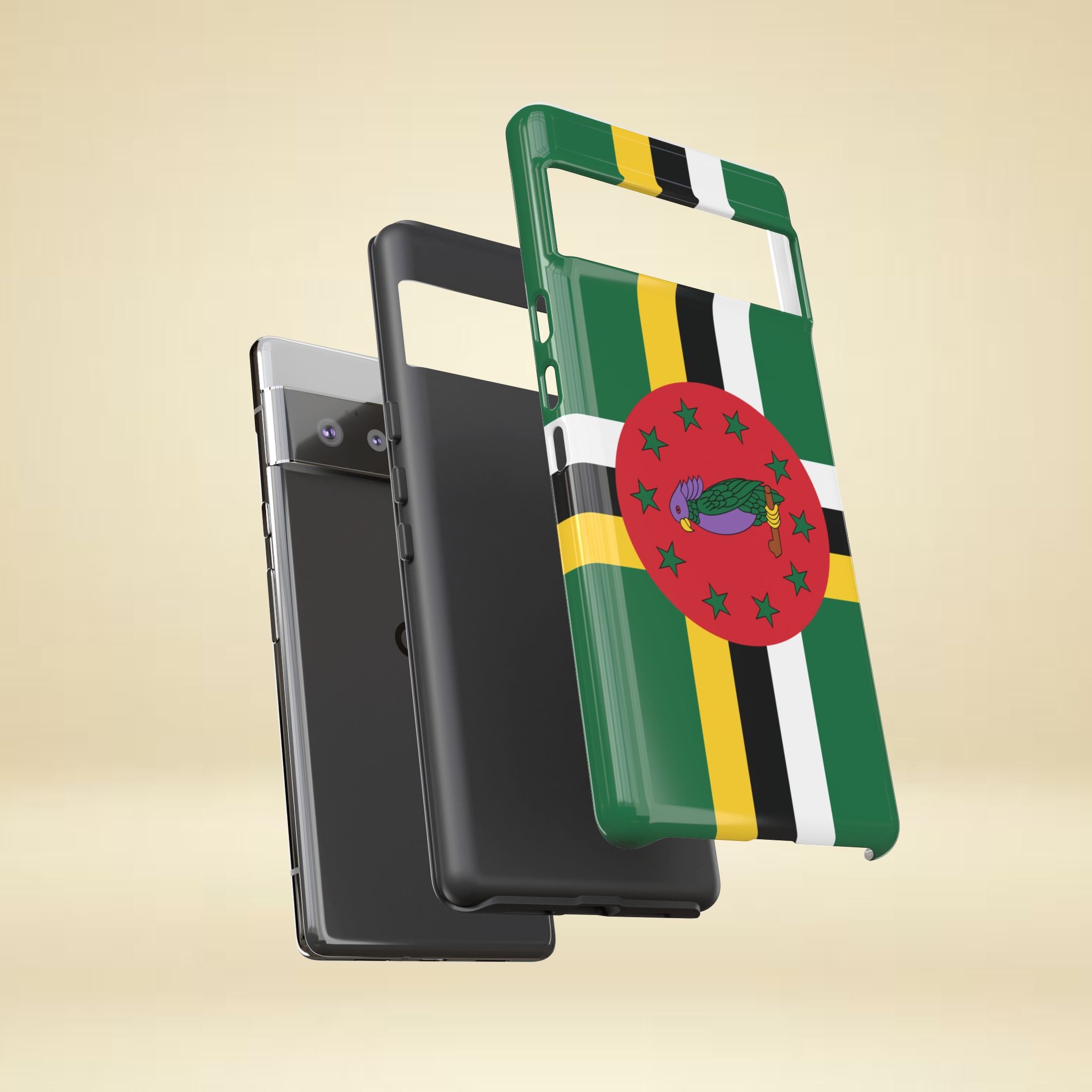 Dominica Flag Tough Phone Case - Irie Blues Boutique