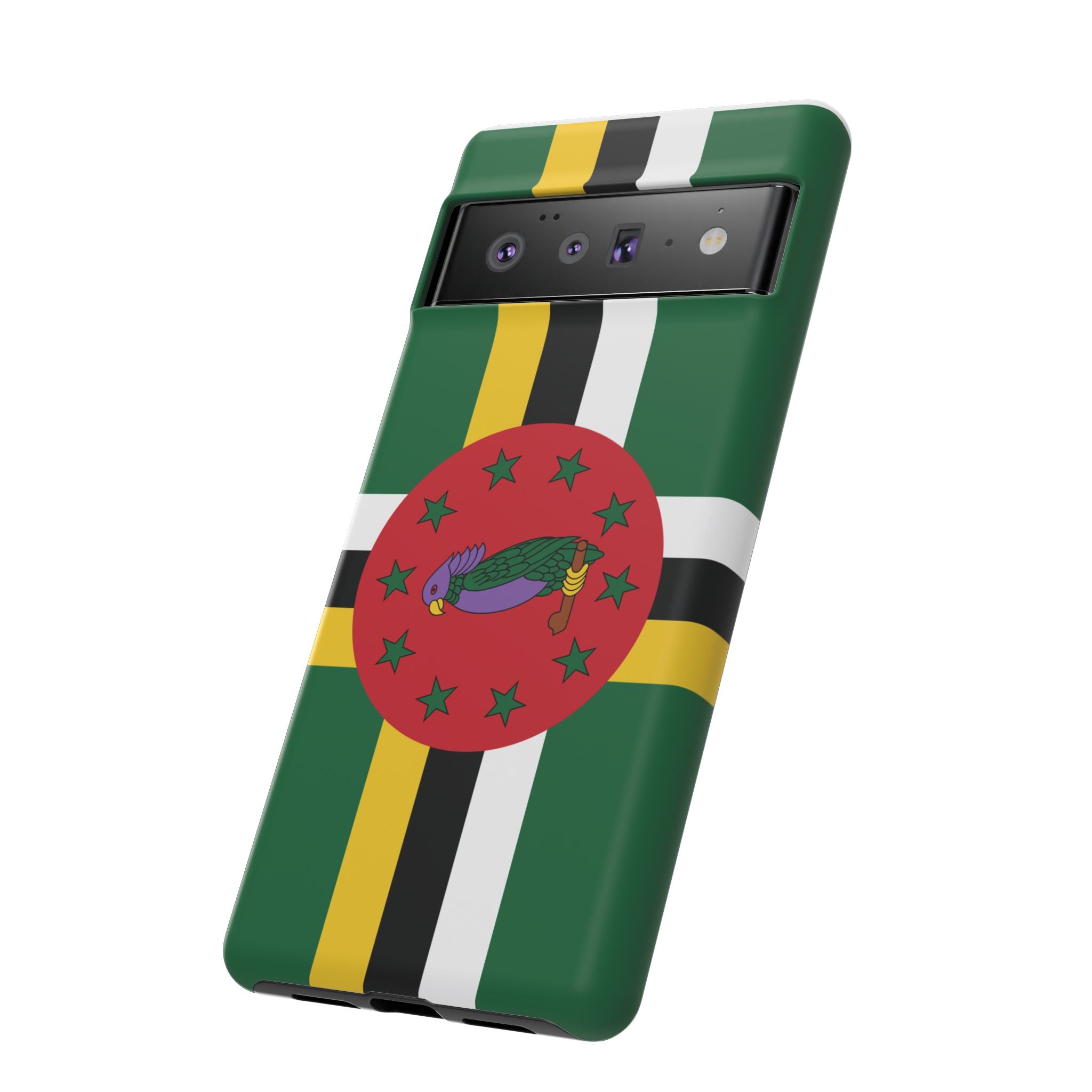 Dominica Flag Tough Phone Case - Irie Blues Boutique