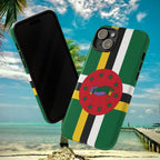 Dominica Flag Tough Phone Case - Irie Blues Boutique